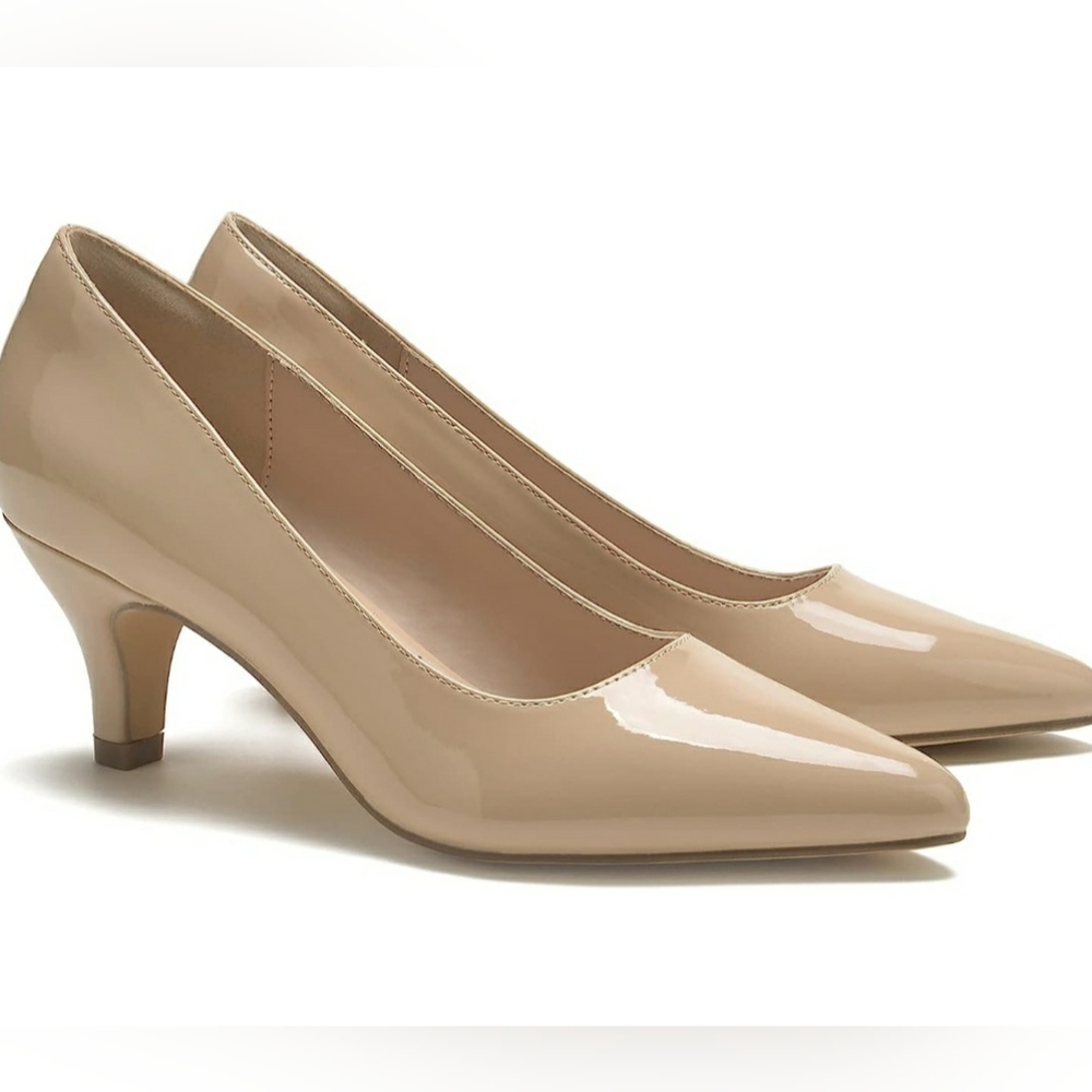 🆕️Chollima Women's Low Heel Pointed Toe Classic Pumps Shoes - Picture 6 of 6